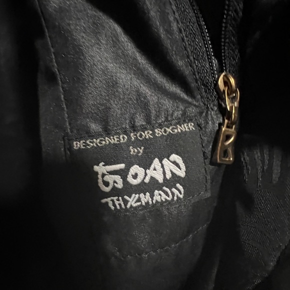 Bogner black print down jacket - Picture 4 of 6